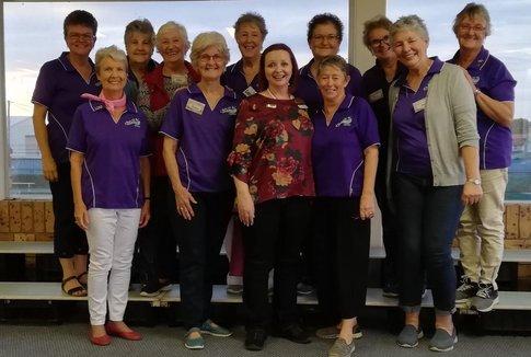 Reginal Facilty Visit from Vicki Dwyer